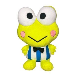 Sanrio Hello Kitty & Friends Keroppi Frog 11”‎ Plush Toy Japanese 2023 NEW